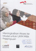 Meningkatkan akses ke modal untuk UKM milik perempuan
